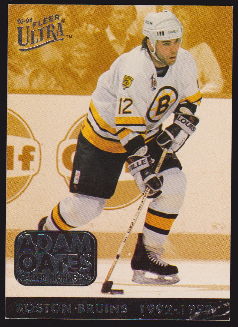 (image for) 1993-94 Ultra Adam Oates #9 - The Break Up