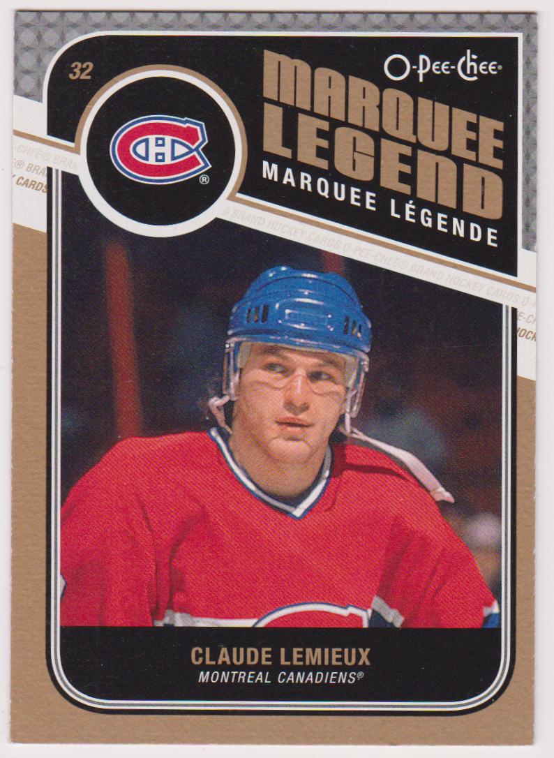 (image for) 2011-12 O-Pee-Chee #523 Claude Lemieux - Legends