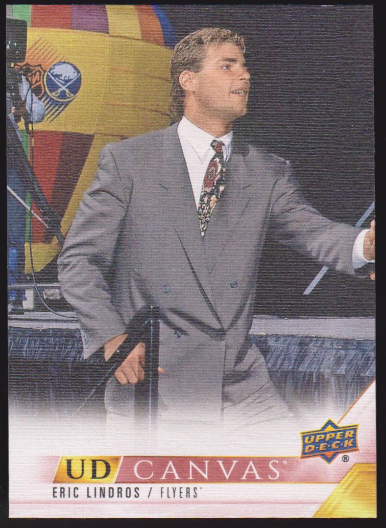 (image for) 2022-23 Upper Deck UD Canvas #C242 Eric Lindros - RETIRED
