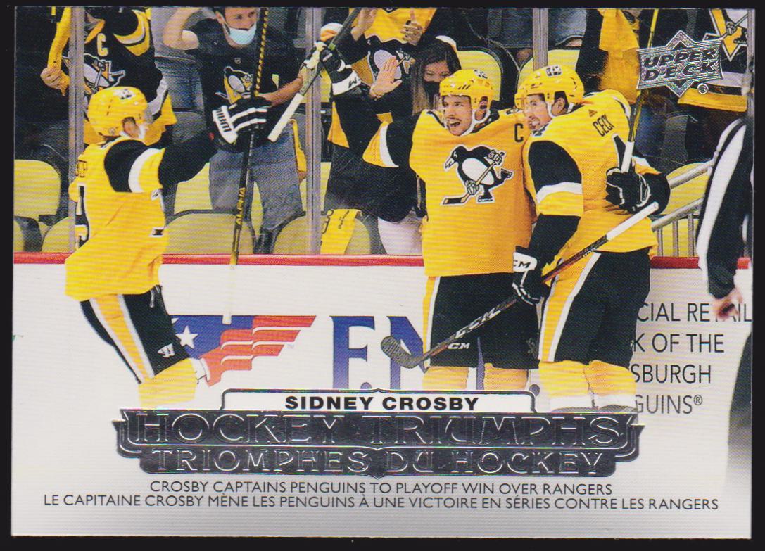 (image for) 2022-23 Upper Deck Tim Hortons Hockey Triumphs #HT2 Sidney Crosby