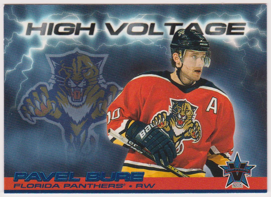 2000-01 Vanguard High Voltage #16 Pavel Bure (image for) 2000-01 Vanguard High Voltage #16 Pavel Bure