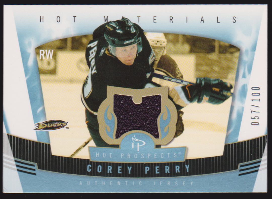 (image for) 2006-07 Hot Prospects Hot Materials Red Hot #HMCP Corey Perry