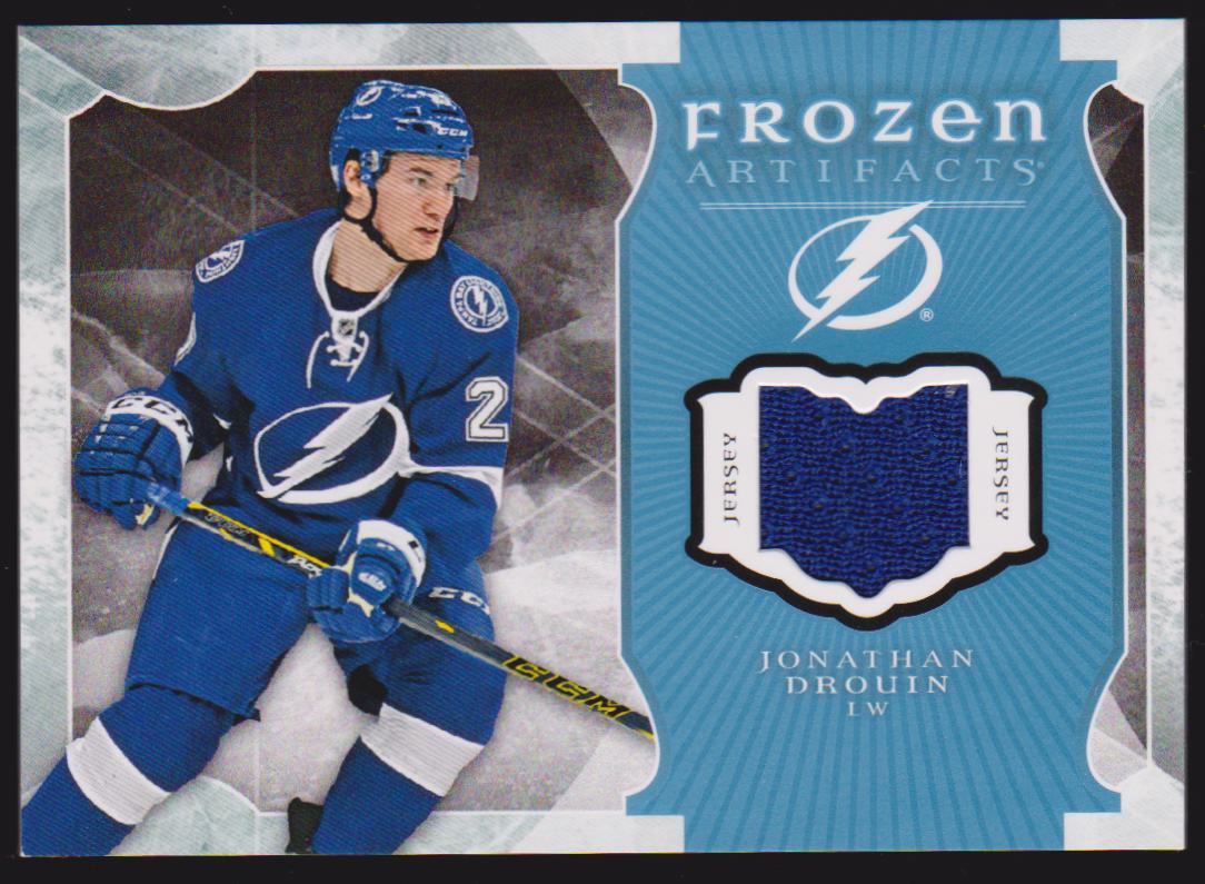 2015-16 Artifacts Frozen Artifacts Jerseys Blue #FAJD Jonathan Drouin (image for) 2015-16 Artifacts Frozen Artifacts Jerseys Blue #FAJD Jonathan Drouin