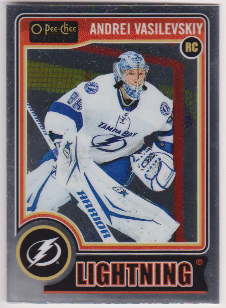 (image for) 2014-15 O-Pee-Chee Platinum #166 Andrei Vasilevskiy RC
