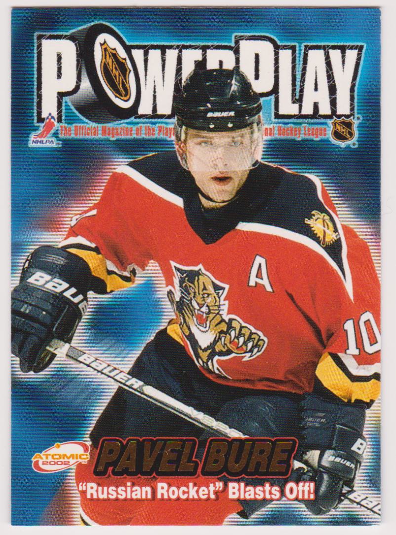 2001-02 Atomic Power Play #16 Pavel Bure (image for) 2001-02 Atomic Power Play #16 Pavel Bure
