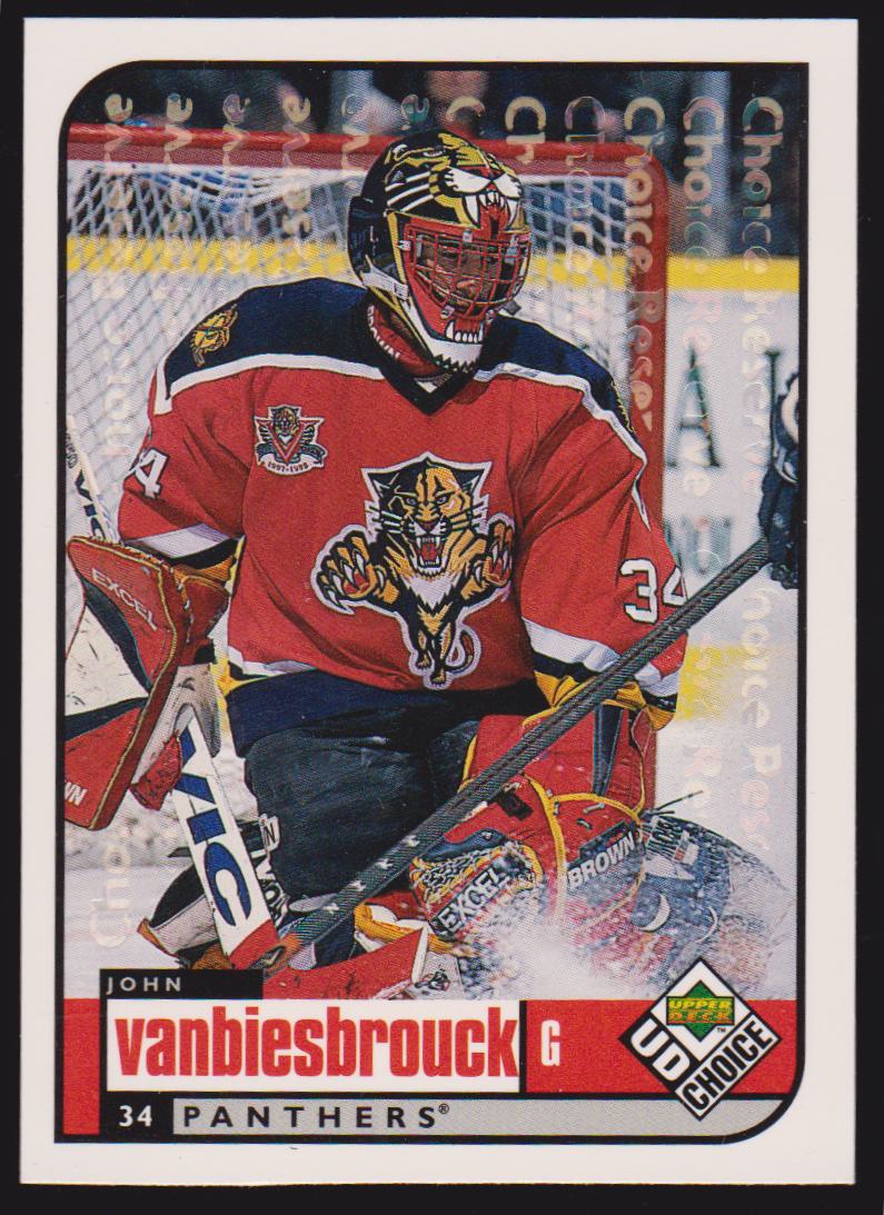 (image for) 1998-99 UD Choice Reserve #89 John Vanbiesbrouck
