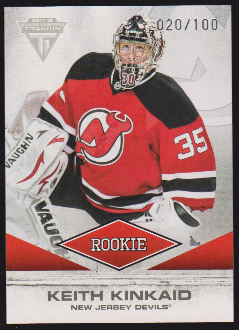 (image for) 2011-12 Panini Titanium Spectrum #162 Keith Kinkaid 020/100