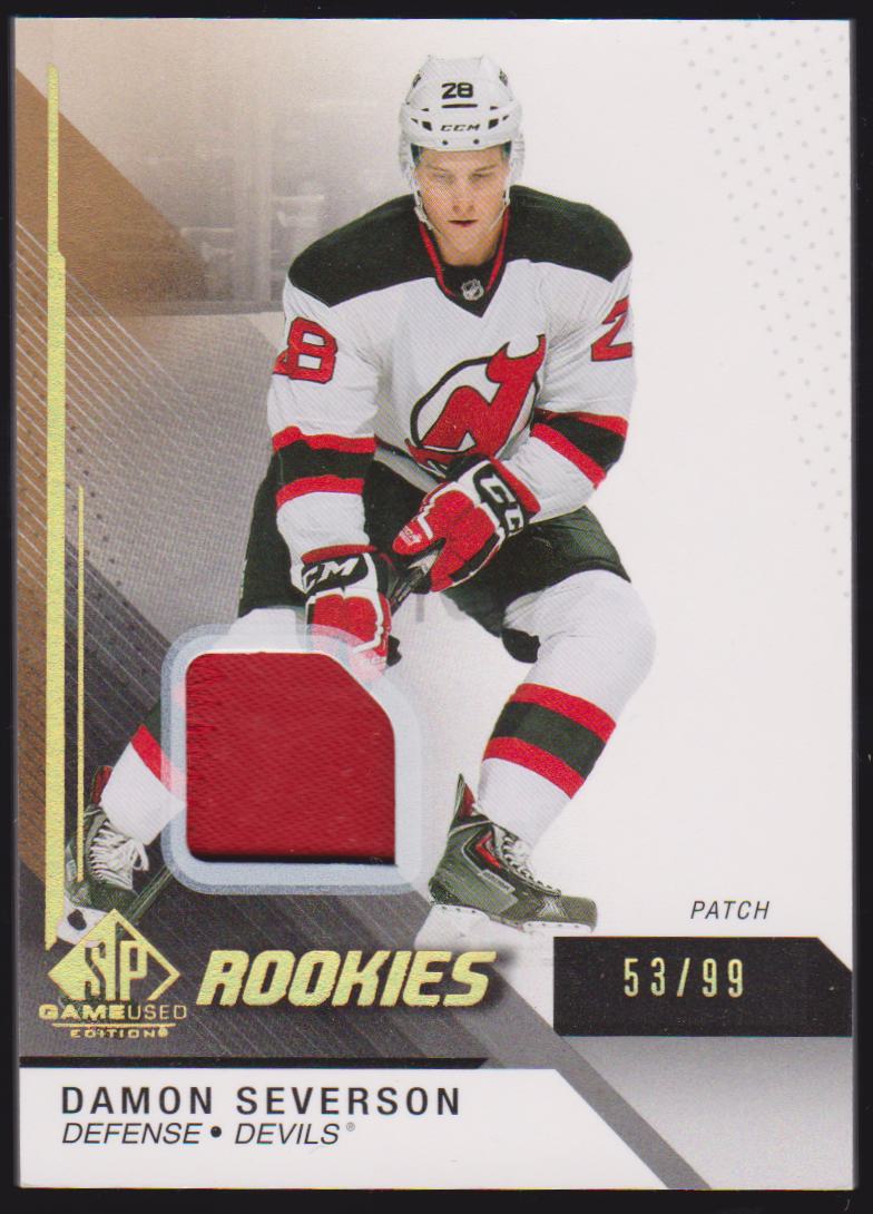 (image for) 2014-15 SP Game Used Gold Spectrum Materials #164 Damon Severson 53/99
