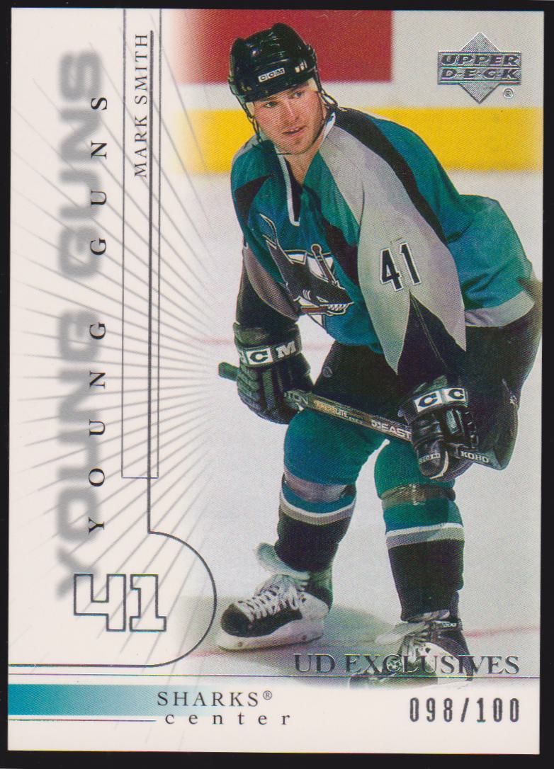 2000-01 Upper Deck Exclusives Tier 1 #419 Mark Smith YG - 098/100 (image for) 2000-01 Upper Deck Exclusives Tier 1 #419 Mark Smith YG - 098/100