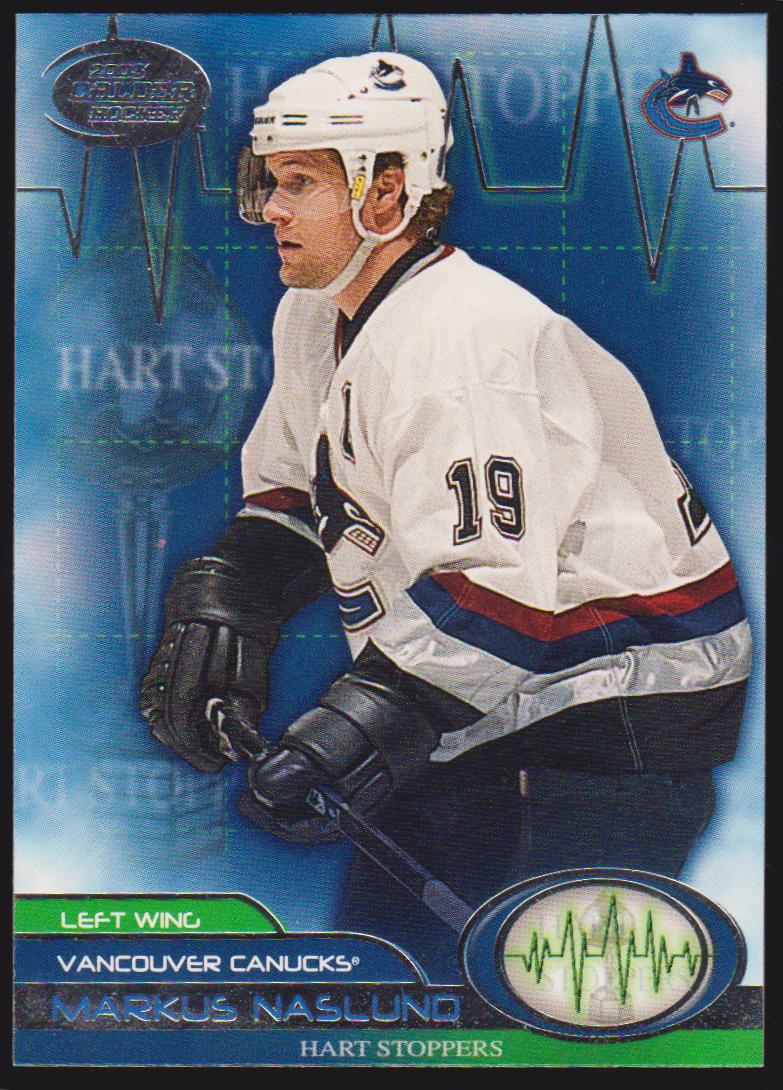 2002-03 Pacific Calder Hart Stoppers #8 Markus Naslund (image for) 2002-03 Pacific Calder Hart Stoppers #8 Markus Naslund