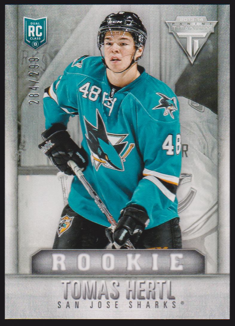 (image for) 2013-14 Panini Titanium Retail #245 Tomas Hertl RC
