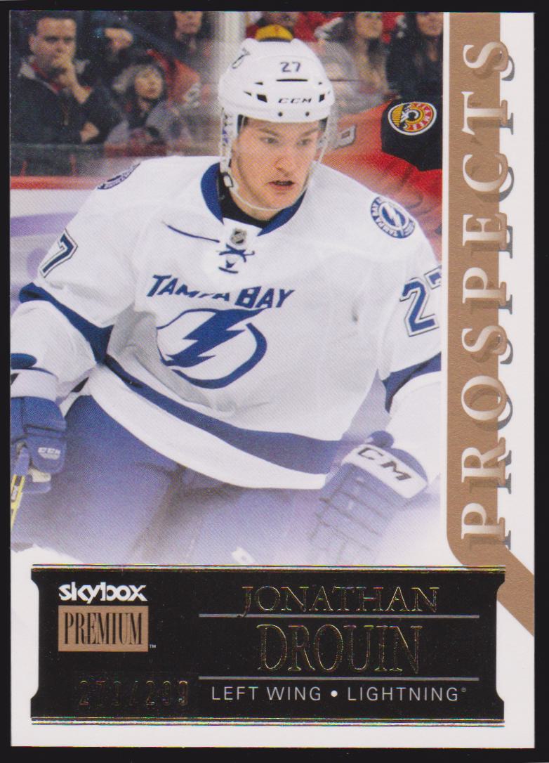 (image for) 2014-15 Fleer Showcase SkyBox Premium #52 Jonathan Drouin RC
