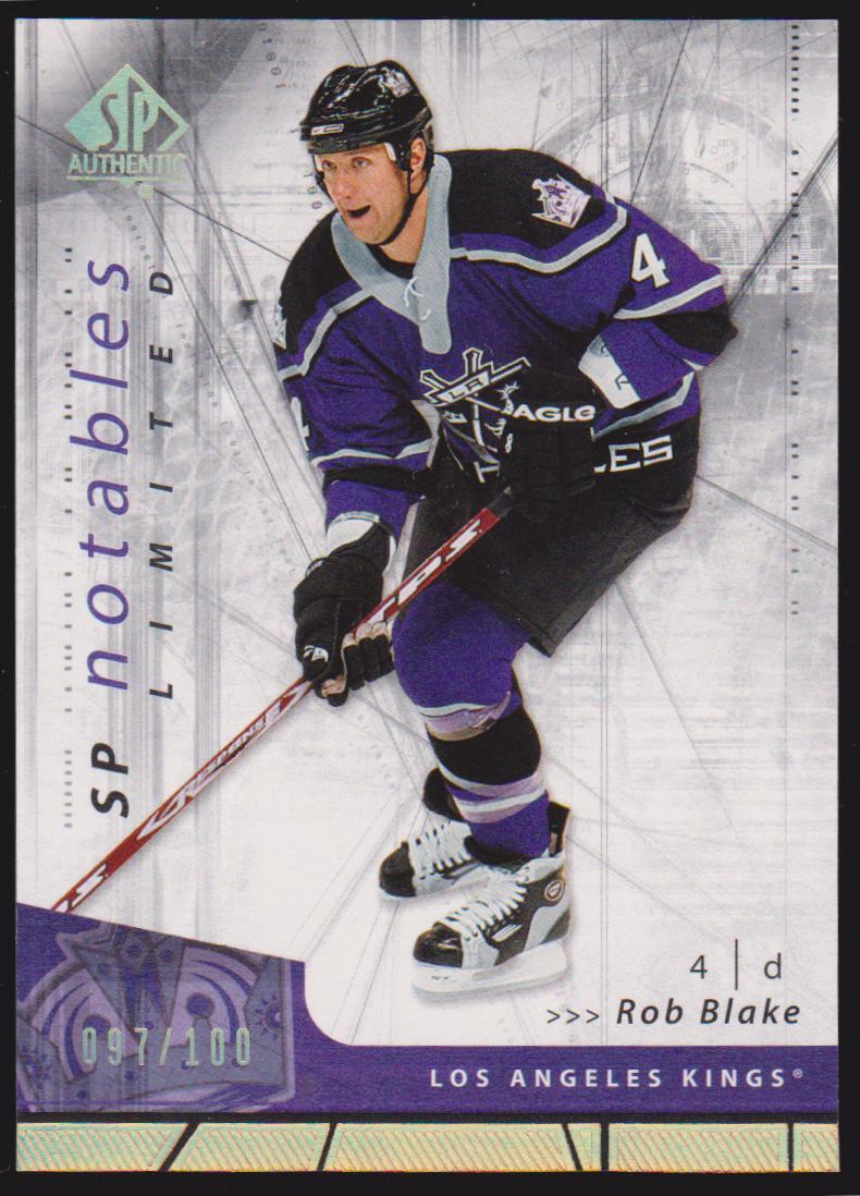 2006-07 SP Authentic Limited #150 Rob Blake 097/100 (image for) 2006-07 SP Authentic Limited #150 Rob Blake 097/100