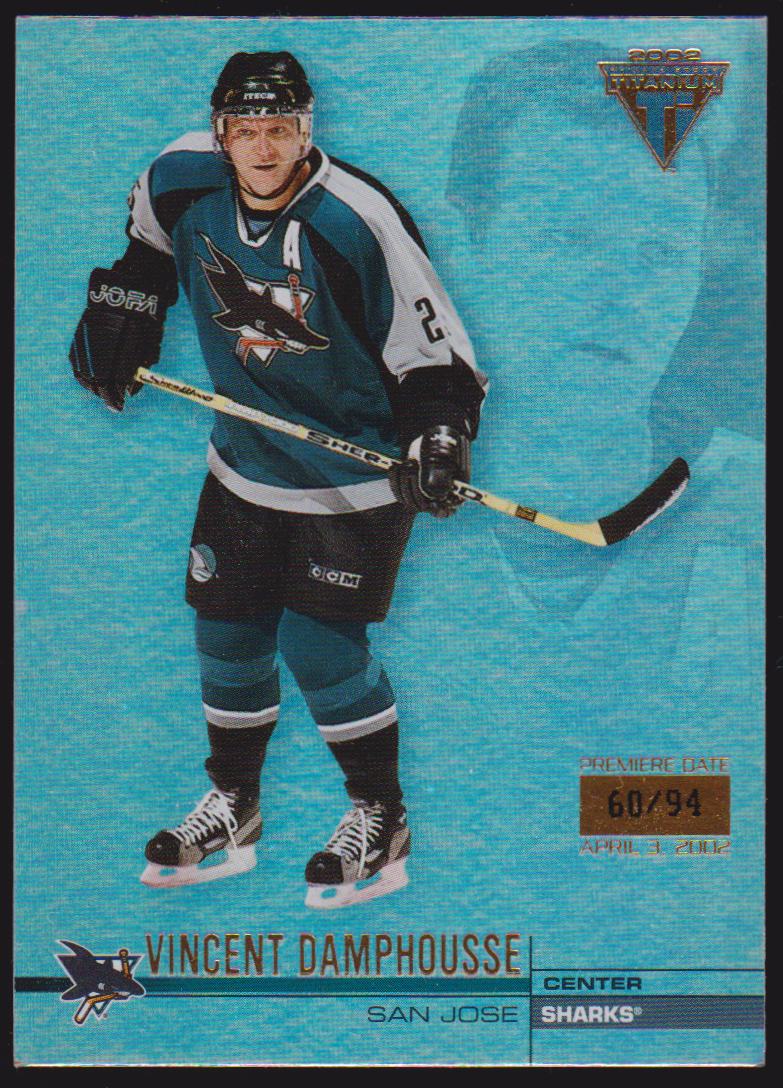 2001-02 Titanium Premiere Date #121 Vincent Damphousse 60/94 (image for) 2001-02 Titanium Premiere Date #121 Vincent Damphousse 60/94