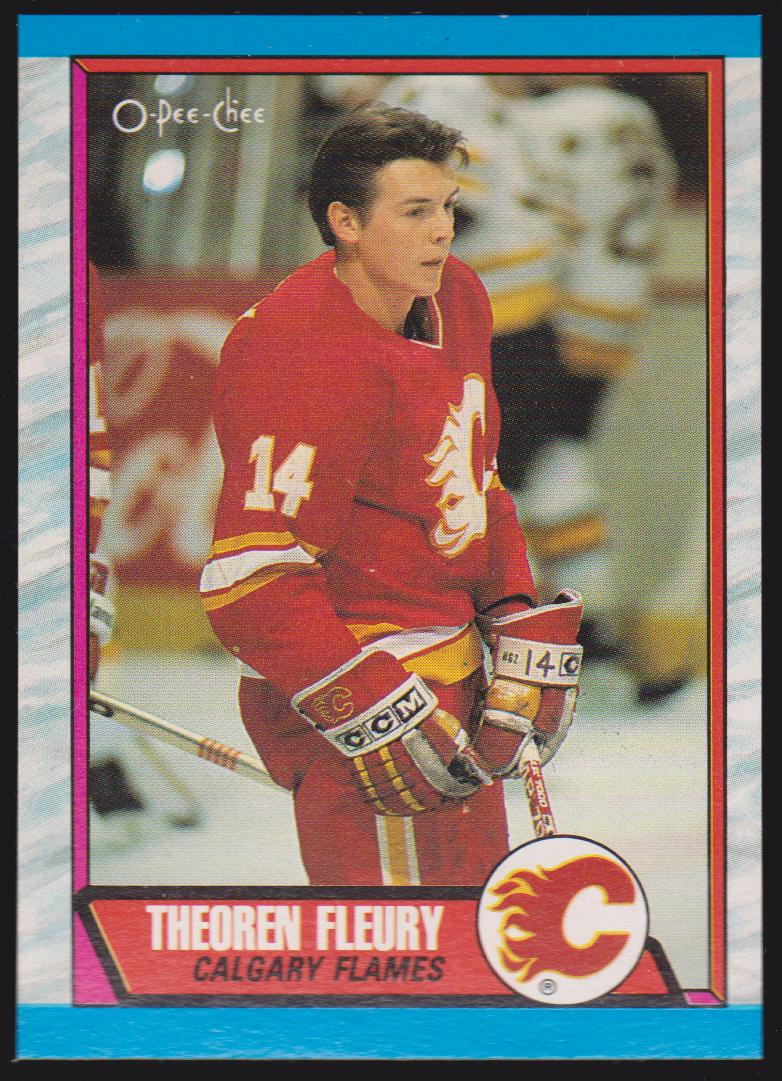 (image for) 1989-90 O-Pee-Chee #232 Theo Fleury RC