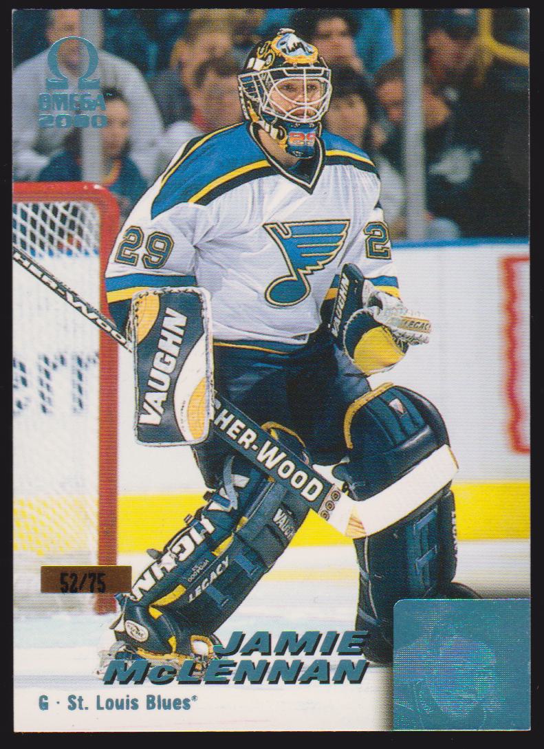 (image for) 1999-00 Pacific Omega Ice Blue #197 Jamie McLennan 52/75