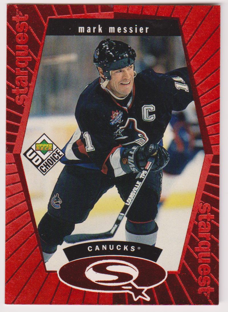 (image for) 1998-99 UD Choice StarQuest Red #SQ29 Mark Messier