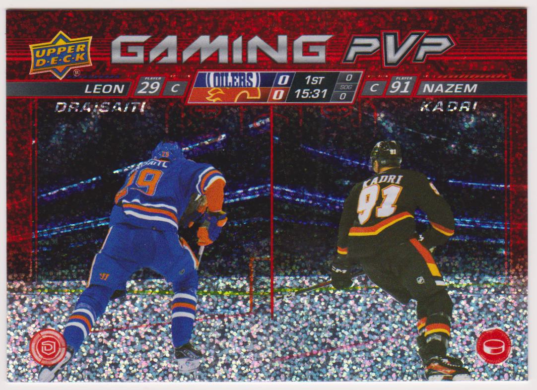(image for) 2024-25 Upper Deck Gaming PVP Speckle #GPVP1 Leon Draisaitl/Nazem Kadri
