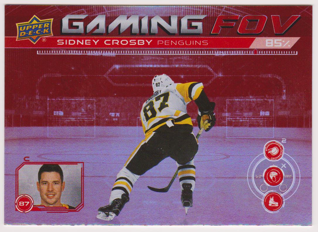 (image for) 2024-25 Upper Deck Gaming FOV #GFOV18 Sidney Crosby
