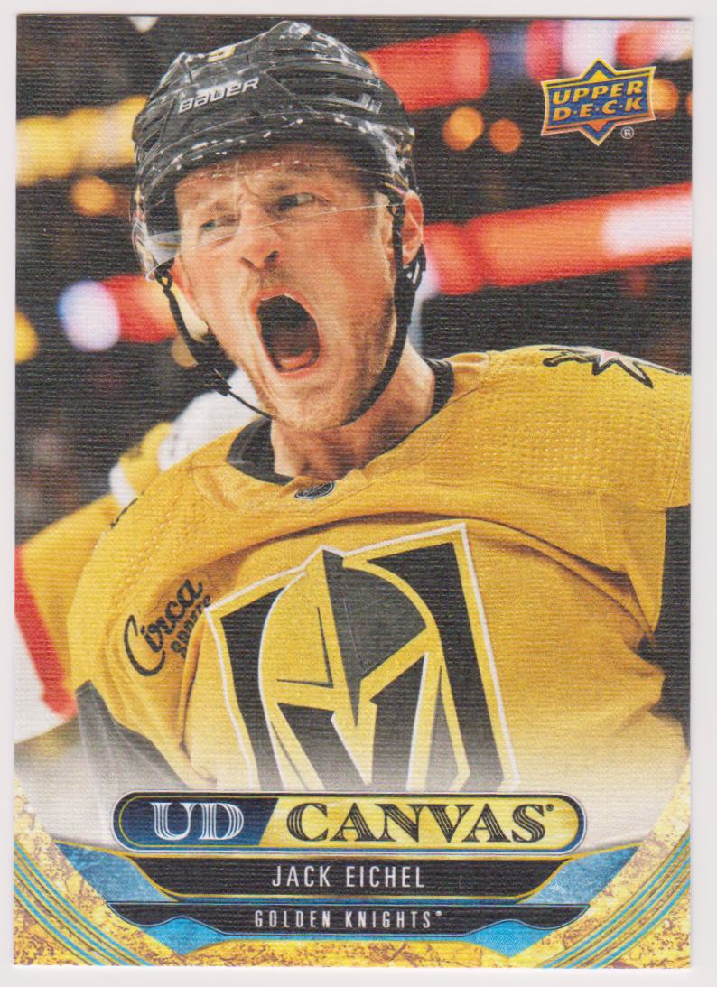 2024-25 Upper Deck UD Canvas #C76 Jack Eichel (image for) 2024-25 Upper Deck UD Canvas #C76 Jack Eichel