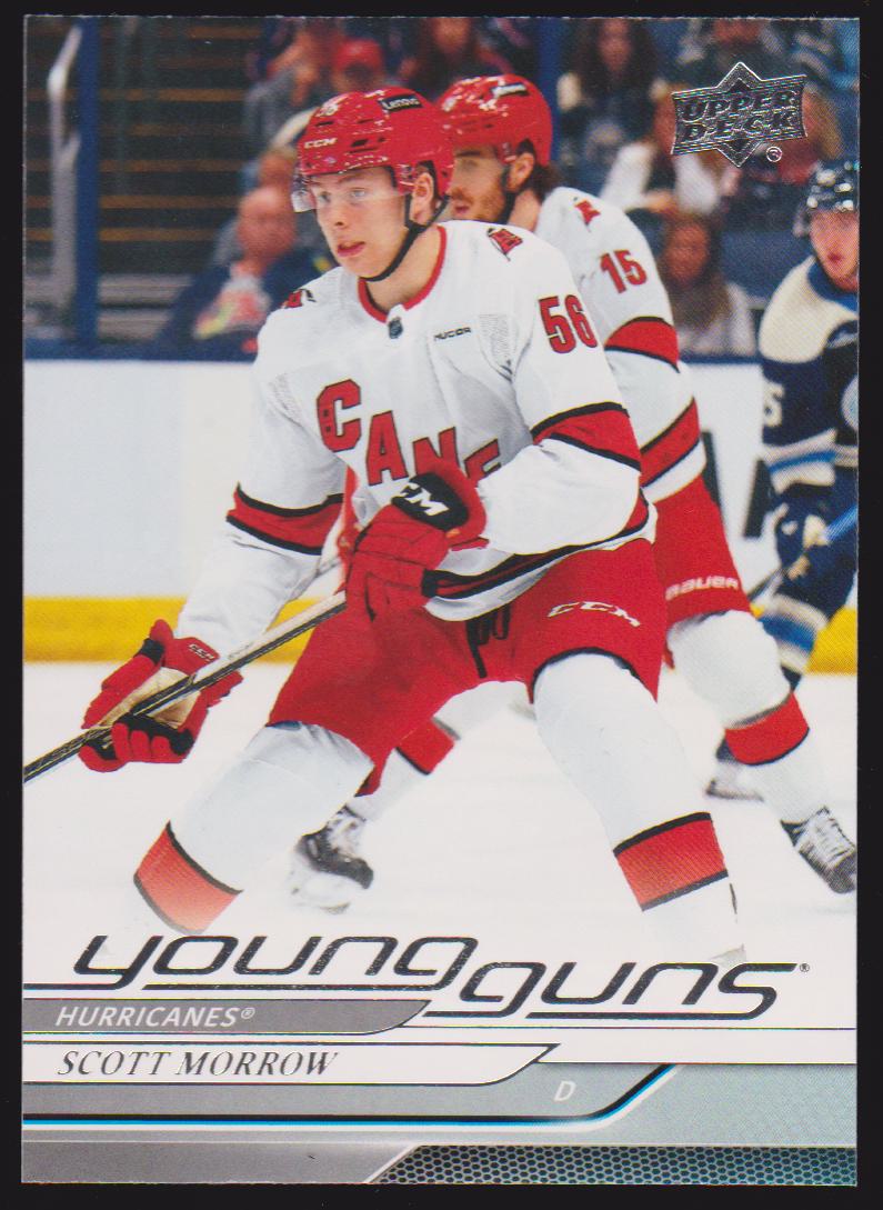 2024-25 Upper Deck #225 Scott Morrow YG RC (image for) 2024-25 Upper Deck #225 Scott Morrow YG RC