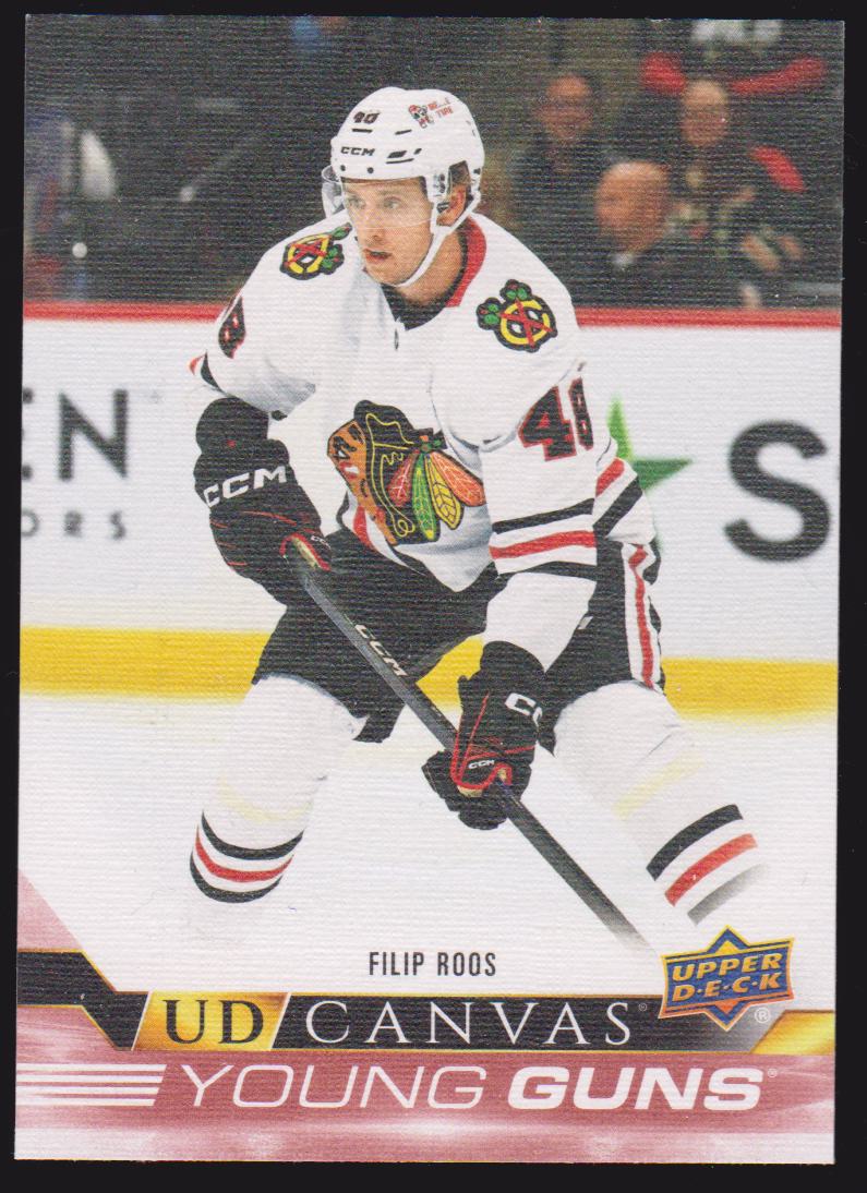 (image for) 2022-23 Upper Deck UD Canvas #C225 Filip Roos YG - RC Year
