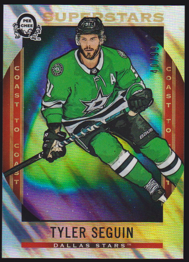 2018-19 O-Pee-Chee Coast to Coast Polar Lights #106 Tyler Seguin (image for) 2018-19 O-Pee-Chee Coast to Coast Polar Lights #106 Tyler Seguin