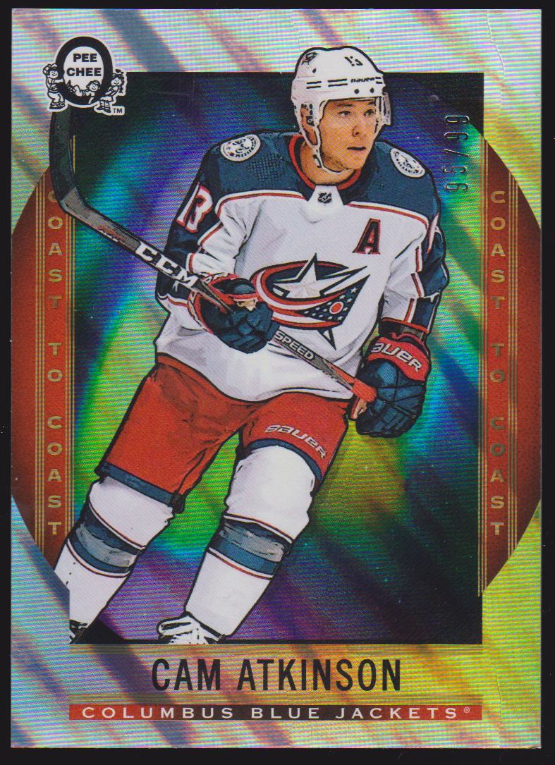 2018-19 O-Pee-Chee Coast to Coast Polar Lights #13 Cam Atkinson (image for) 2018-19 O-Pee-Chee Coast to Coast Polar Lights #13 Cam Atkinson