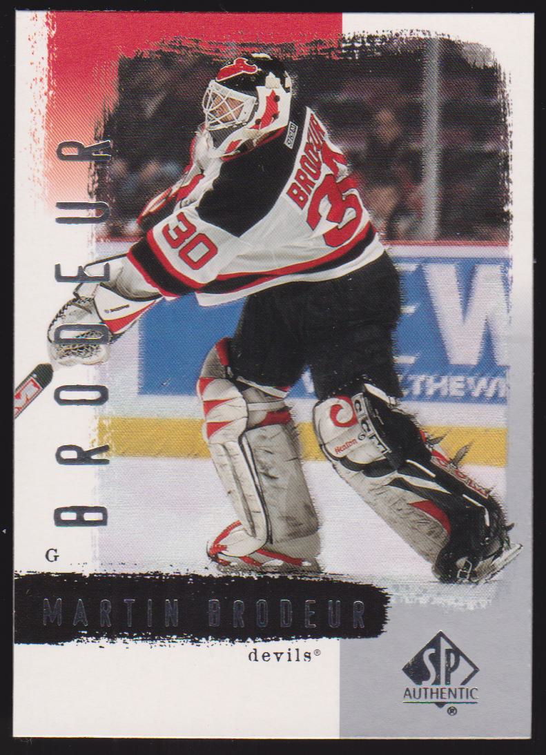 (image for) 2000-01 SP Authentic #53 Martin Brodeur