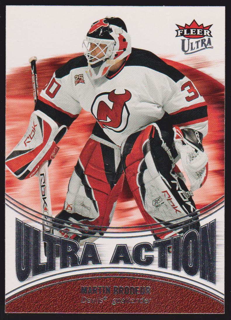(image for) 2007-08 Ultra Action #UA4 Martin Brodeur