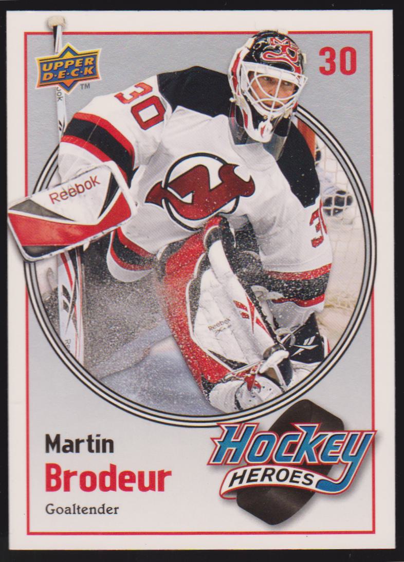 (image for) 2009-10 Upper Deck Hockey Heroes Martin Brodeur #HH12 Martin Brodeur