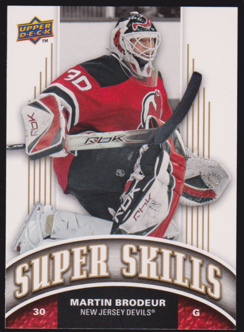 (image for) 2008-09 Upper Deck Super Skills #SS1 Martin Brodeur