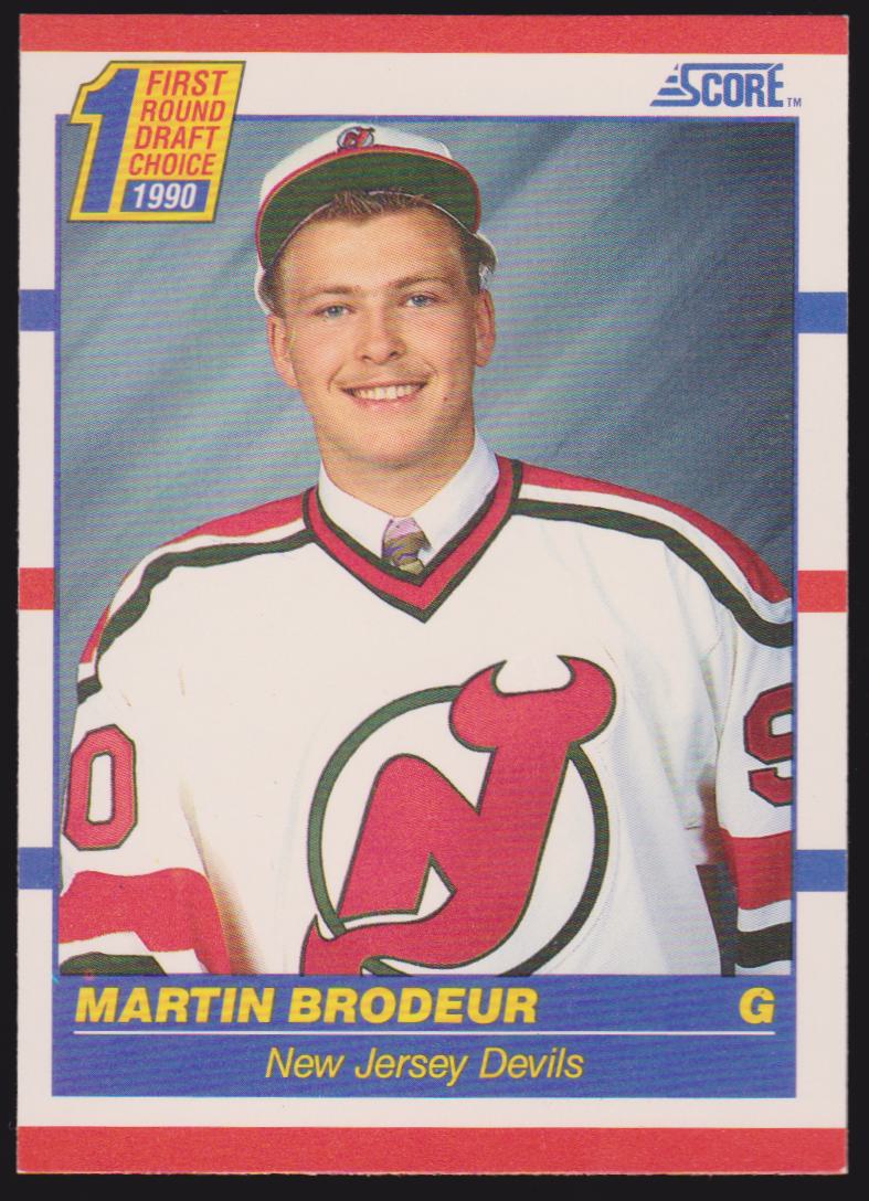 (image for) 1990-91 Score #439 Martin Brodeur RC