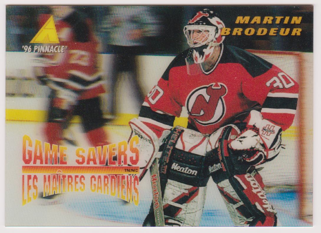 (image for) 1995-96 McDonald's Pinnacle #MCD27 Martin Brodeur