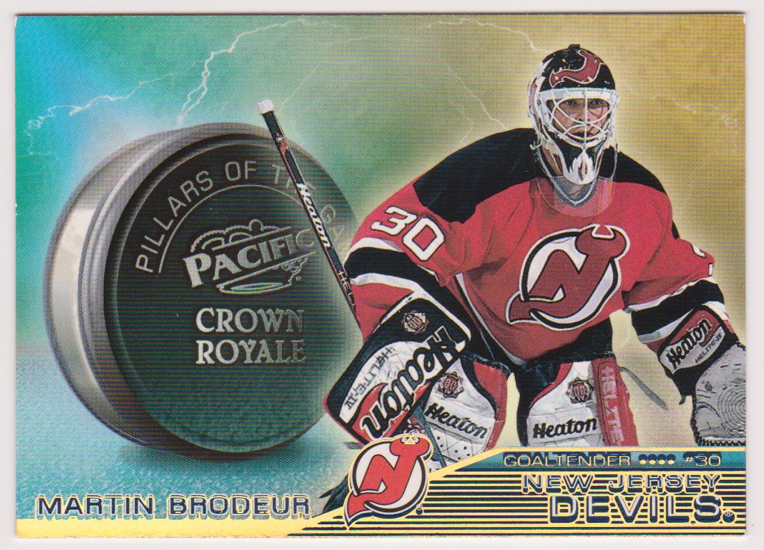 (image for) 1998-99 Crown Royale Pillars of the Game #16 Martin Brodeur