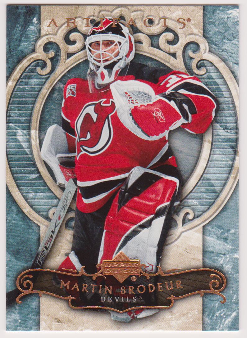 2007-08 Artifacts #7 Martin Brodeur (image for) 2007-08 Artifacts #7 Martin Brodeur