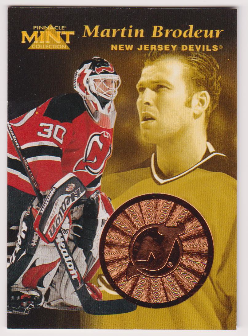(image for) 1996-97 Pinnacle Mint Bronze #23 Martin Brodeur