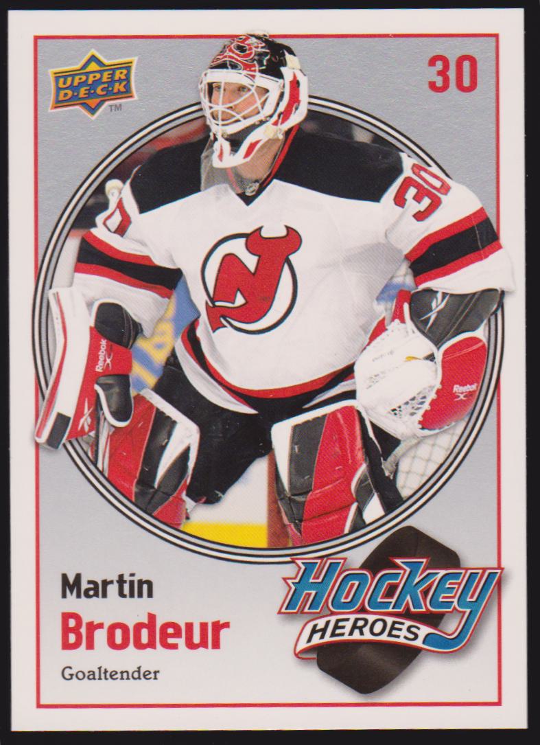 (image for) 2009-10 Upper Deck Hockey Heroes Martin Brodeur #HH10 Martin Brodeur
