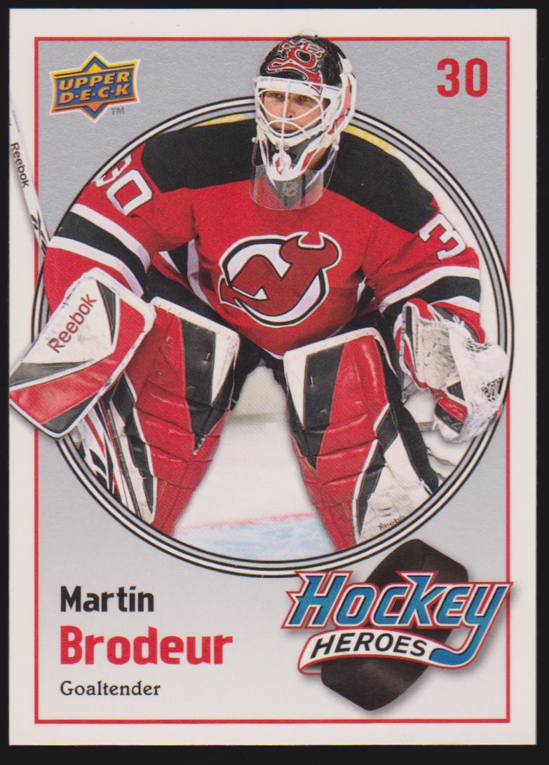 (image for) 2009-10 Upper Deck Hockey Heroes Martin Brodeur #HH11 Martin Brodeur