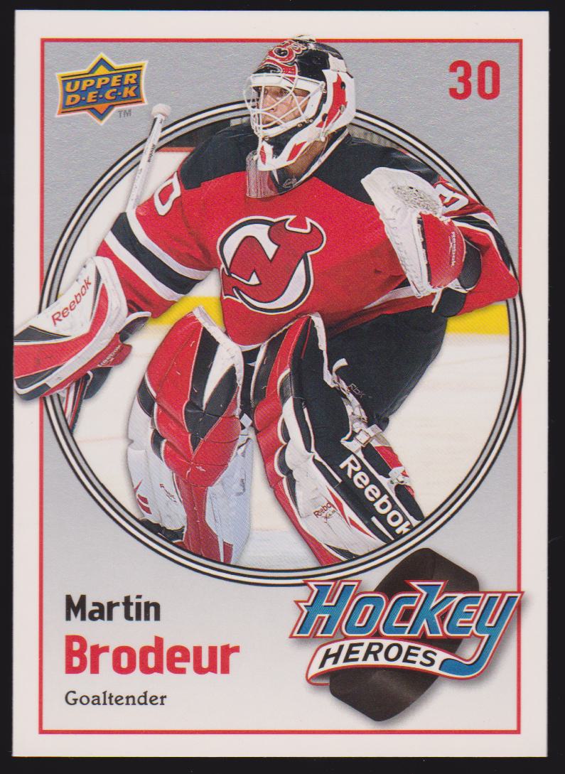 (image for) 2009-10 Upper Deck Hockey Heroes Martin Brodeur #HH14 Martin Brodeur