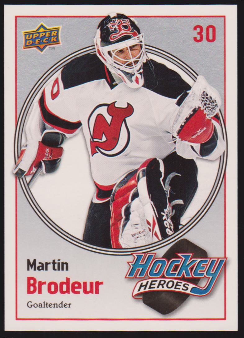(image for) 2009-10 Upper Deck Hockey Heroes Martin Brodeur #HH13 Martin Brodeur