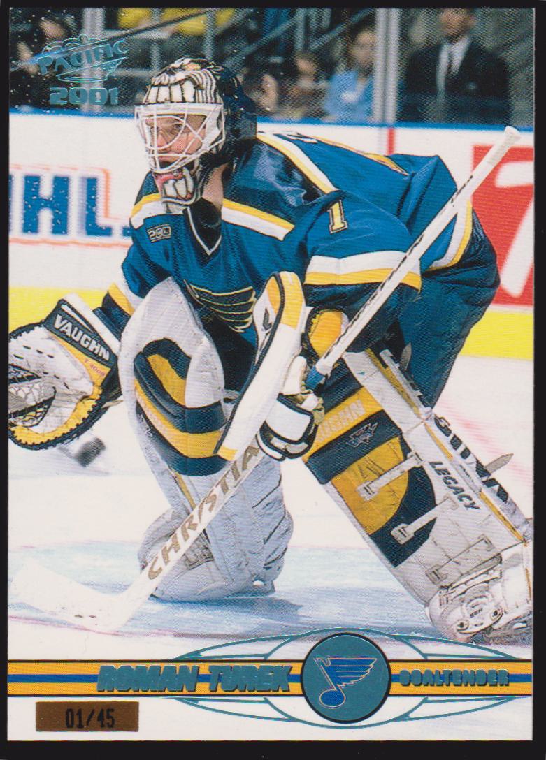 (image for) 2000-01 Pacific Ice Blue #352 Roman Turek 01/45