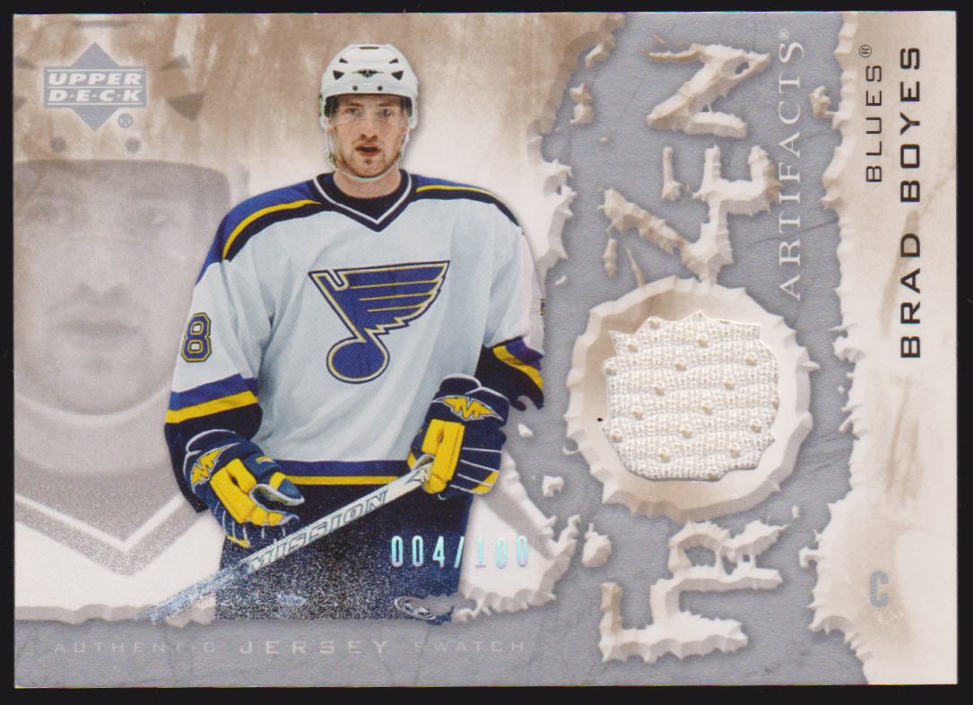 2007-08 Artifacts Frozen Artifacts Silver #FABB Brad Boyes - 004/100 (image for) 2007-08 Artifacts Frozen Artifacts Silver #FABB Brad Boyes - 004/100
