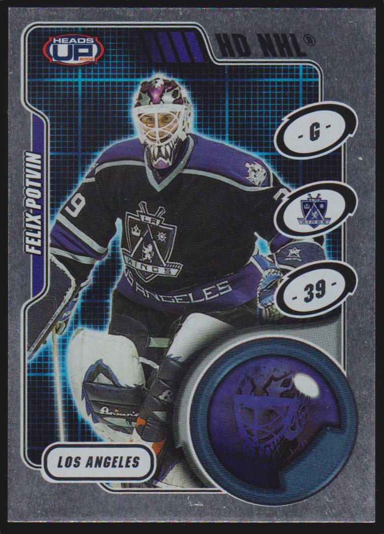 (image for) 2001-02 Pacific Heads Up HD NHL #15 Felix Potvin