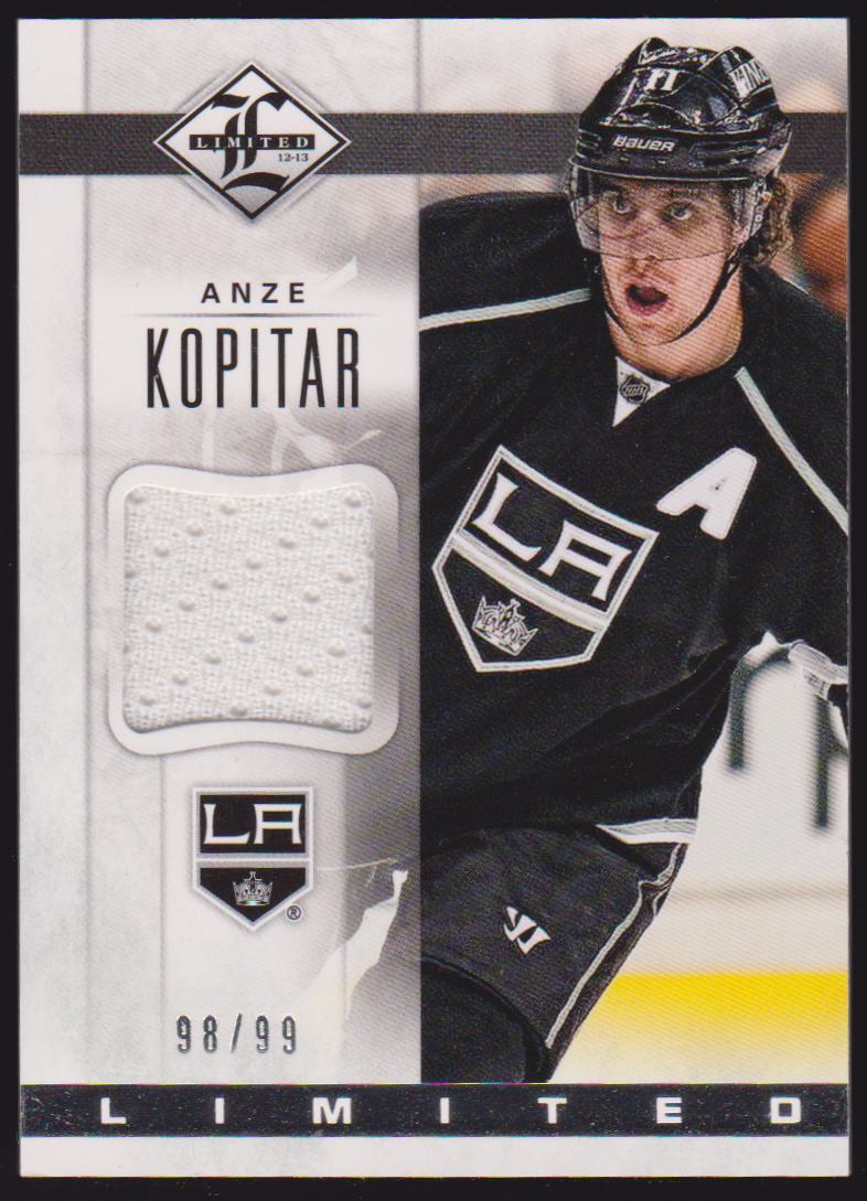 (image for) 2012-13 Limited Materials #LJAZ Anze Kopitar 98/99