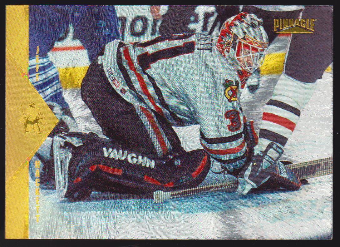 (image for) 1996-97 Pinnacle Rink Collection #110 Jeff Hackett