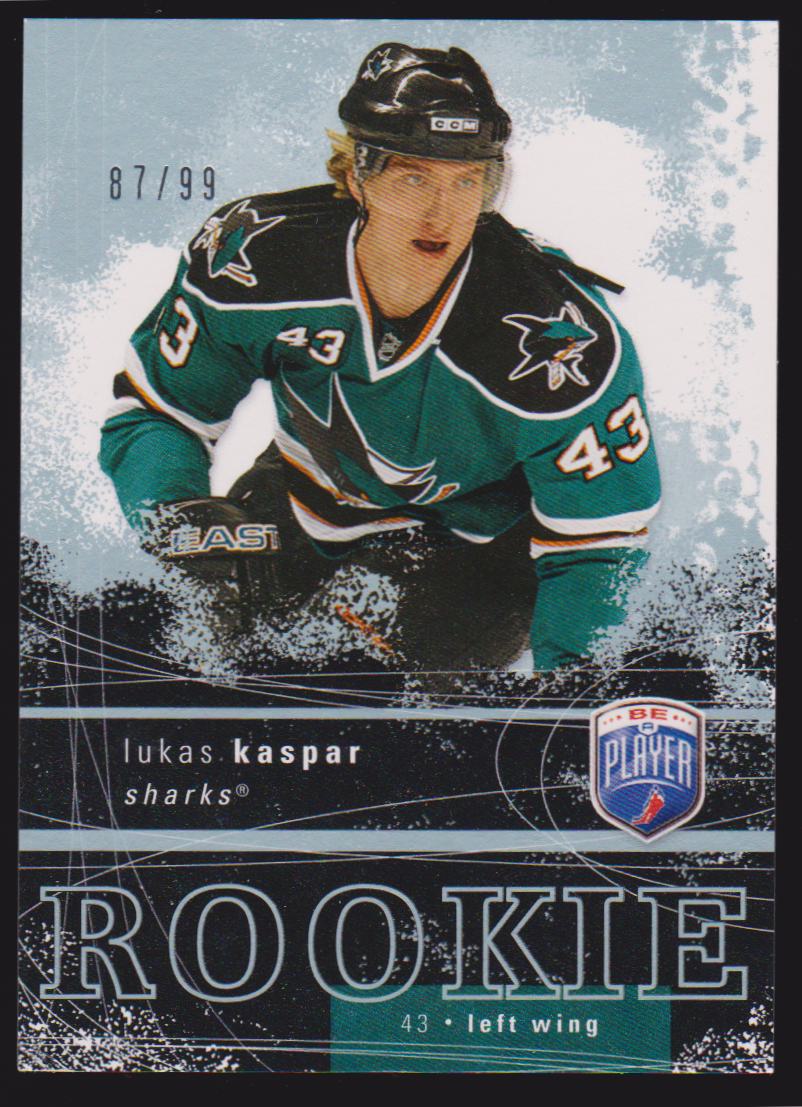 (image for) 2007-08 Be A Player #287 Lukas Kaspar RC 87/99
