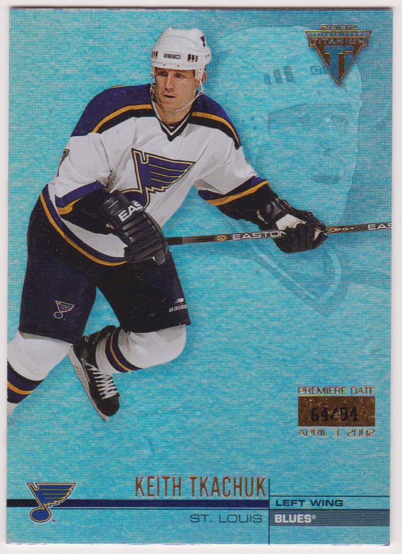 2001-02 Titanium Premiere Date #119 Keith Tkachuk 64/94 (image for) 2001-02 Titanium Premiere Date #119 Keith Tkachuk 64/94