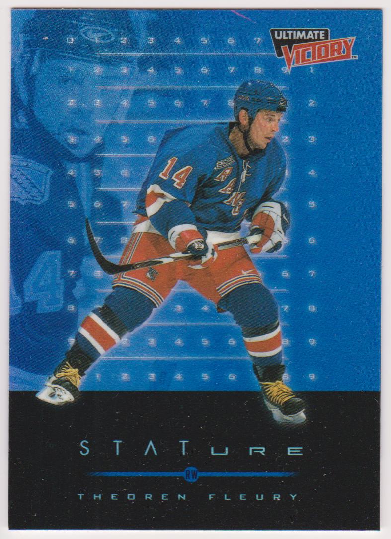 (image for) 1999-00 Ultimate Victory Stature #S8 Theo Fleury