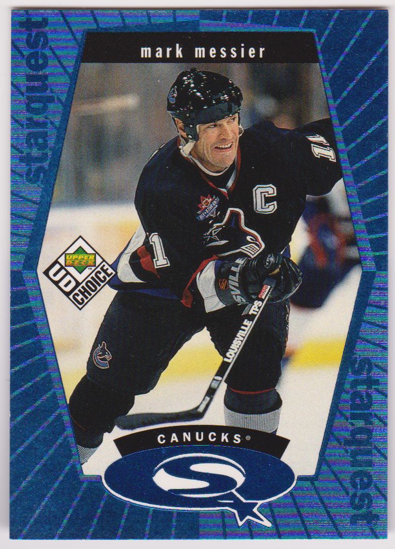 (image for) 1998-99 UD Choice StarQuest Blue #SQ29 Mark Messier